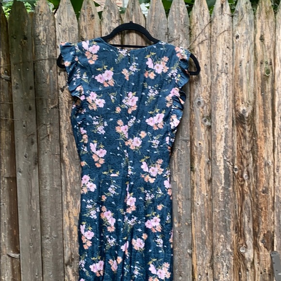 Rebecca Taylor Blue Floral Jumpsuit - Picture 11 of 13